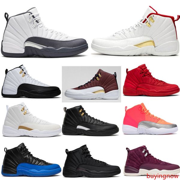 

12 12s mens dark grey game royal game ball basketball shoes royal blue suede 12s the master gym red sport sneaker with