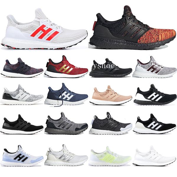 

носки ультра кроссовки 3,0 4,0 мужчины женщины кроссовки синий triple black red stripes ultraboost дышащий спортивная обувь кроссовки новые