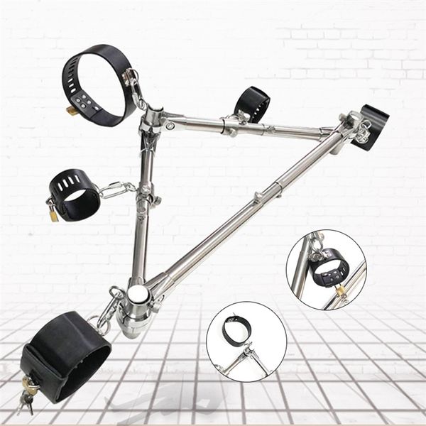 

specspecial price game bondage kits restraint belts with collar manacle shackles stainless steel constraint kit toys for couples