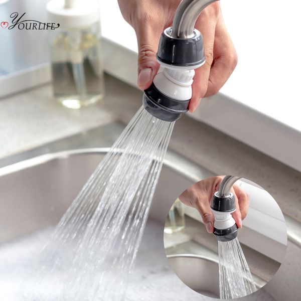 

oyourlife 360° rotating faucet aerator anti-splash water filter adapter shower head bubbler saver tap for kitchen bathroom tools
