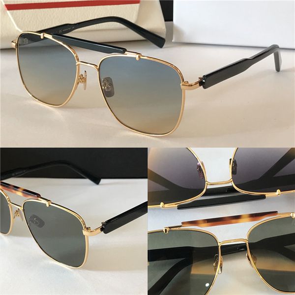

new fashion designer sunglasses sf1 metal square frame glasses popular simple style uv 400 outdoor eyewear with case, White;black