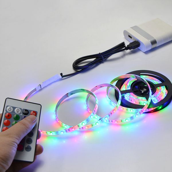 

usb led strip lamp 2835smd dc5v flexible led light tape ribbon 1m 2m 3m 4m 5m hdtv tv deskscreen background bias lighting