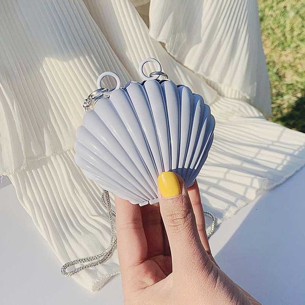 

mini chain women's shoulder bag 2020 summer new tide fashion chain shoulder bag wild unique shell package