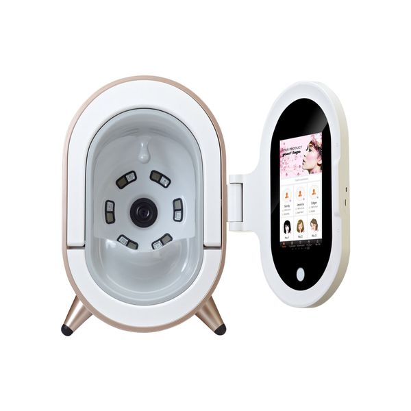 

beauty salon use facial detector skin analyzer magic mirror machine skin testing analysis machine