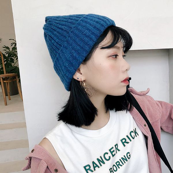 Wool Cap Winter Korean Version Of Autumn And Winter Knit Hat