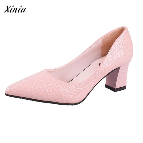Dress Shoes Xiniu Women Comfortable Cheap Casual Ladies Sexy Solid