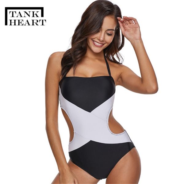 

tank сердца sexy цельный костюмы плюс размер женщины купальники one piece купальники женщины плавание push up monokini trikini swim suit, White;black