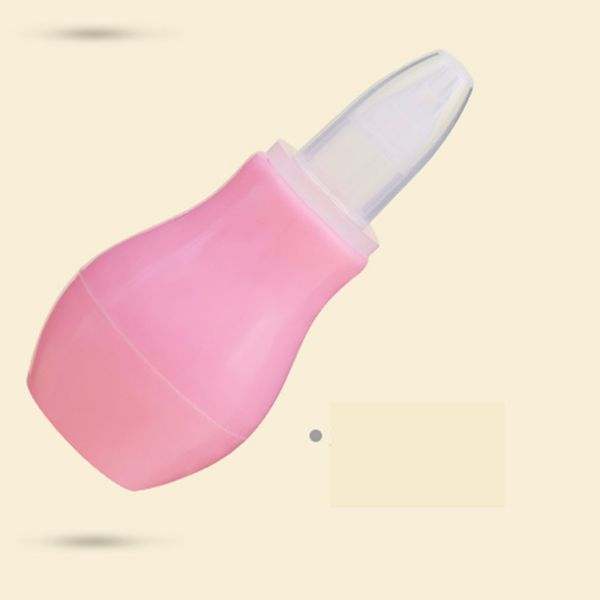 

manual silicone nasal aspirator nasal suction pump baby nasal suction device cold nose cleaning tool