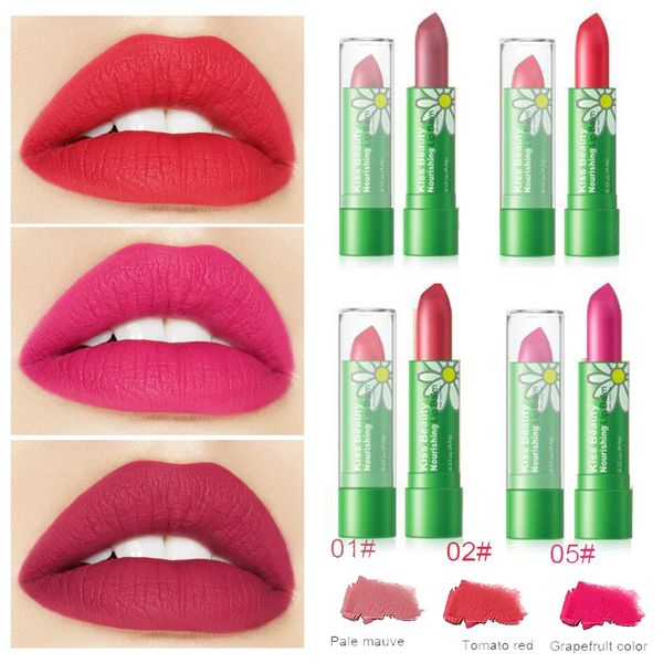 

matte lipstick long lasting waterproof velvet lip pomade soft moisturizing nude lips tint make up cosmetics