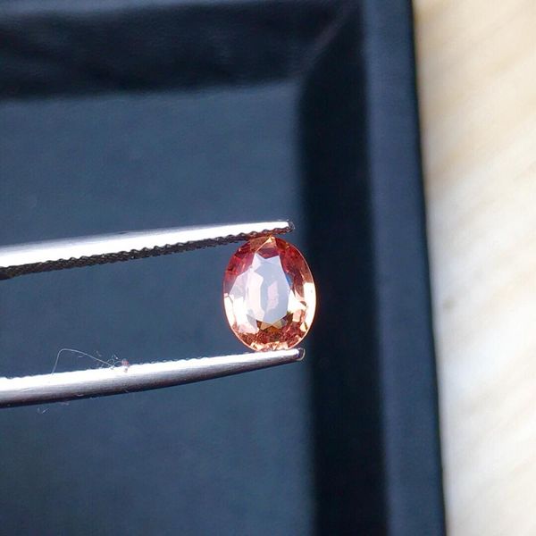 

розовый сапфир аиг нетермообрабатываемое розовый оранжевый природные padparadscha сапфир драгоценные камни 1.51ct сыпучие бриллиантовые слаб, Black