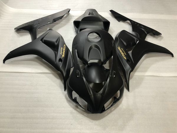 

injection fairing body kit for honda cbr1000rr 06 07 cbr 1000 rr 2006 2007 cbr1000 cbr 1000rr matte black fairings bodywork+gifts gs32