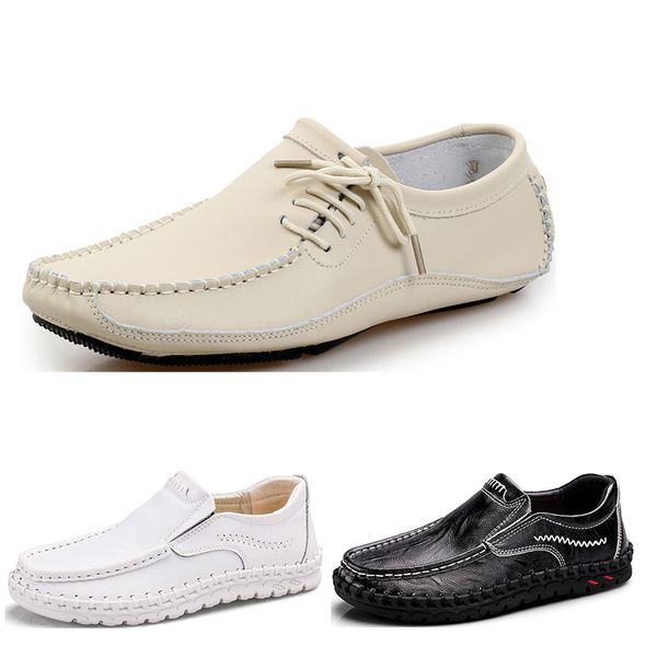 

product dress shoes men's black white brown grey straps breathable casual sports sneakes fashion dress shoes 43