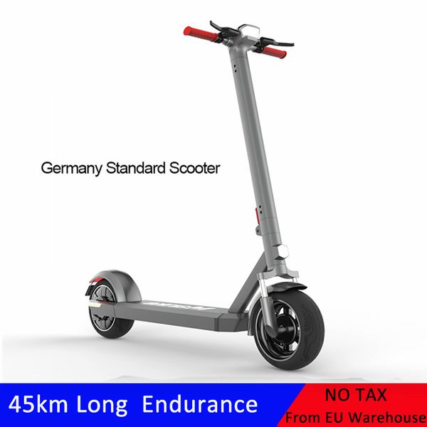 

eu standard 10 inch fat tire electric bike 36v 350w electric folding kick scooter with double shock absorption night reflective ebike