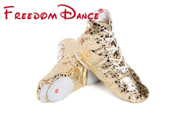 

belly dance boots for girls ladies gold silver colors jazz dance shoes soft split soles pole shoes ballet 31-45