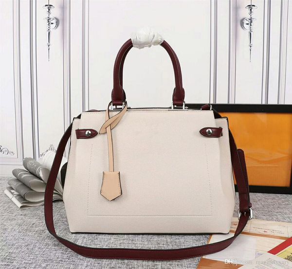 

fashion women designer luxury new genuine leather real calfskin handle hobo tassel handbag shoulder bag tote purse 53647