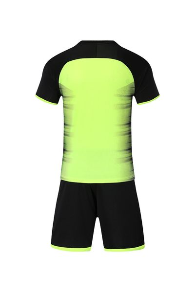 

men blank double-sided football team uniforms kits sports clothes tracksuits personality customized football sets with shorts c11-18, Blue;black