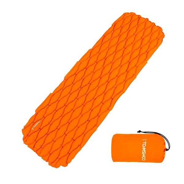 

camping equipment ultralight outdoor inflatable cushion sleeping camping mat sleeping pad mattress for camping hiking backpacking travel