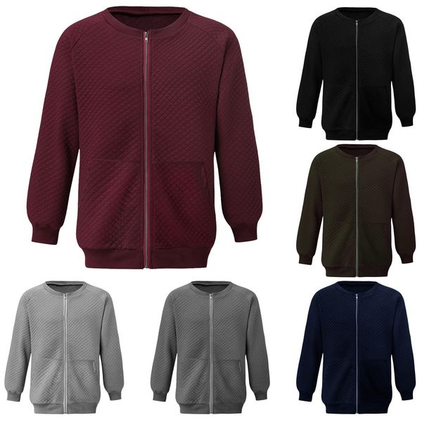 

dropship men warm winter long sleeve pullover pockets sweatshirt outwear blouse 2019 selling support wholesale, Black