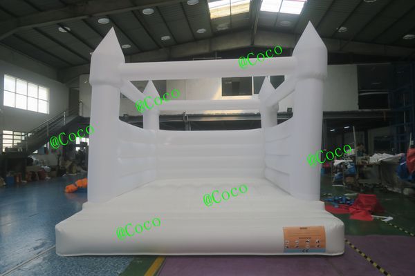

4x4m inflatable wedding bouncer castle jumping bouncy house for sale