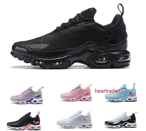 

2019 new air tn men women outdoor shoes mens womens 27c black white triple maxes outdoor running shoes sneakers size 36 to 45