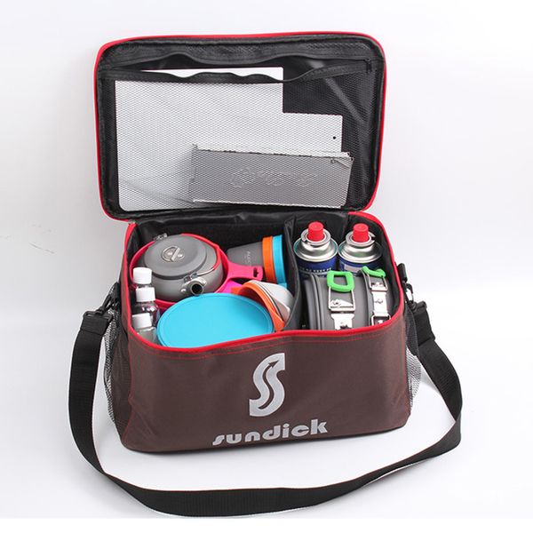 

new design outdoor camping lunch bag women lunch box handheld large capacity bag oxford cloth insulation