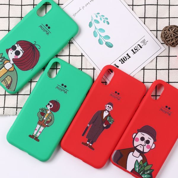 

for iphone 11 pro xs max xr the professional lÃ©on phone case 6 7 8 x plus cute cartoon soft cell phone cases