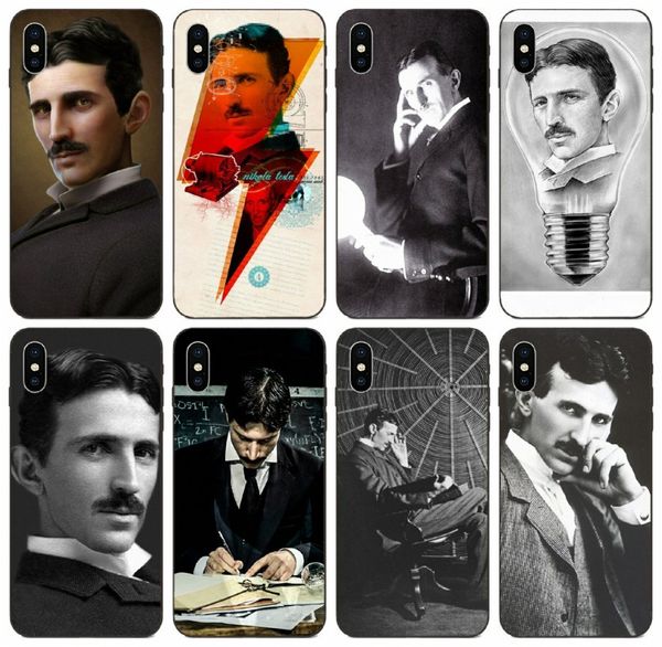 

tongtrade] nikola tesla case for iphone 11 pro x xs max 8s 8 7s 7 6s 6 galaxy s6 s7 s8 s9 s10 edge huawei p30 p20 xiaomi cc9 soft tpu case