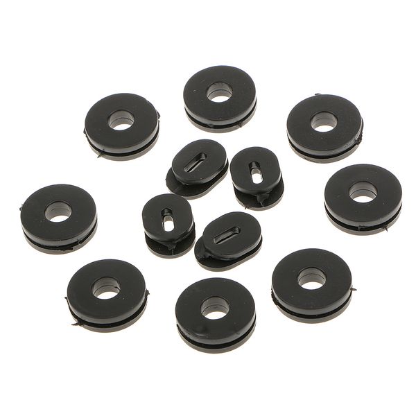 

12pcs motorcycle side cover rubber grommets gasket fairings for cg125