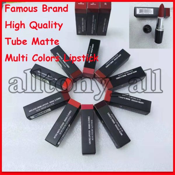 

2020 m brand lip makeup matte tube lipstick luster retro lipsticks frost matte lipsticks 13 colors lipsticks with nice quality