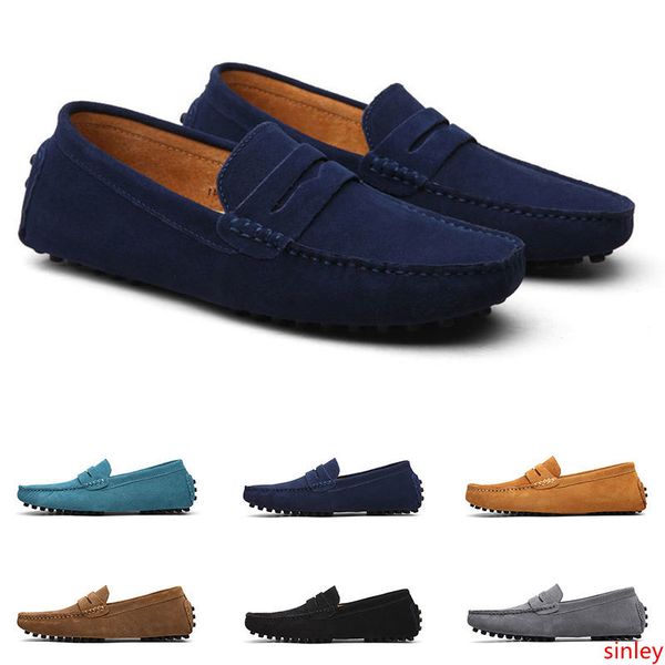 

2020 large size 38-49 new men's leather men's shoes overshoes british casual shoes six