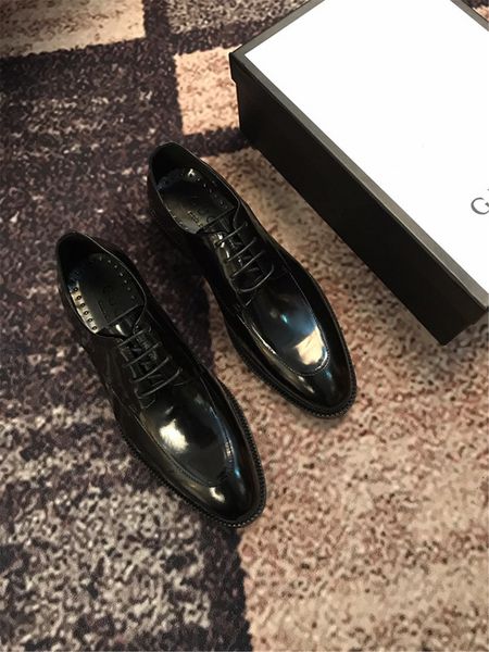 

men's black wedding party leather shoes man casual driving oxfords mens slip-on dress business office flats