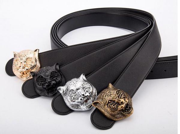 

spring new arrival fashion man big buckle designer belts men mens belts luxury men designer leather belt ing, Black;brown