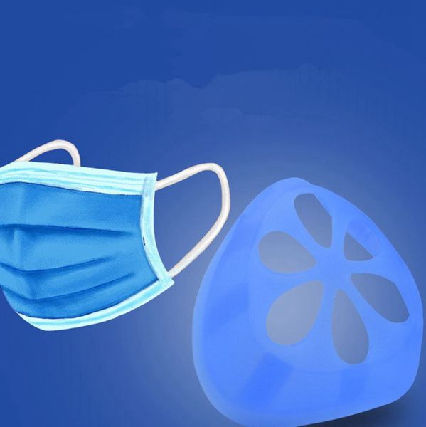 

3d silicone mask bracket lipstick protection stand mask pad inner support bracket for enhancing breathing smoothly tools for masks ljjk2375