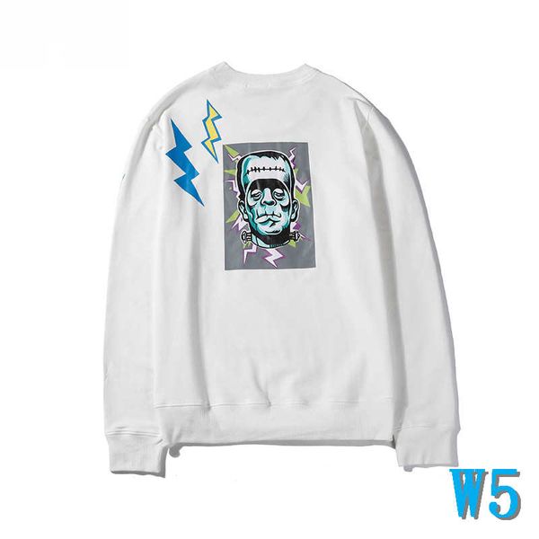 

mens designer hoodies luxury mens hoodies brand sweatshirts with letters autumn pullovers men lightning print 3 colorsw5, Black