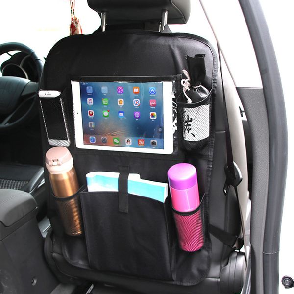 

odomy car seat back bag kick mat storage pad organizer cover stowing tidying interior accessories child kid seat protector hang