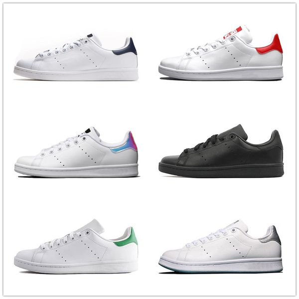 

2020 stan smith spring copper white pink black fashion shoe man casual leather brand woman mens shoes flats sneakers 36-44