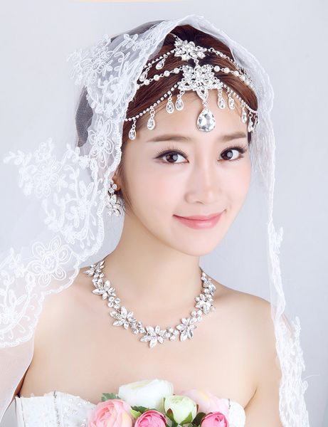

stunning bridal hair accessories crystal beaded chapeau mariage wedding headpieces pearls comb bridal hair tiaras
