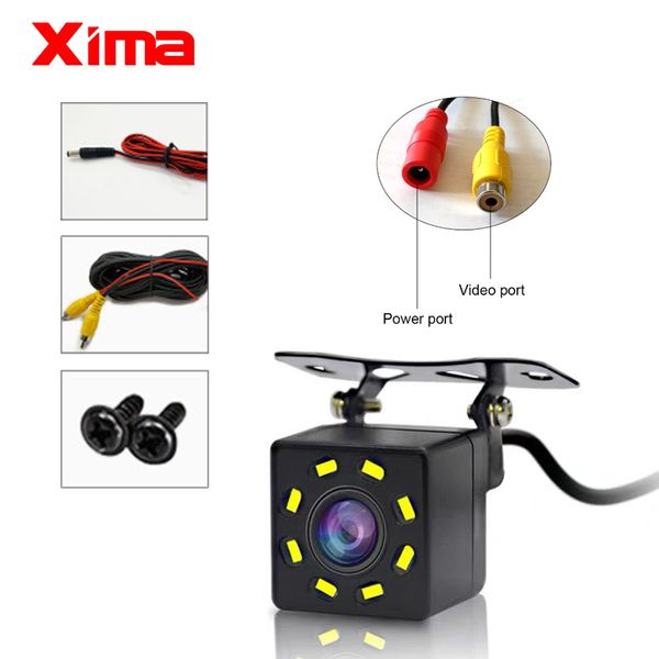 

xima night vision car rear view camera reversing automatic parking waterproof 170 degree hd waterproof ccd monitor hd