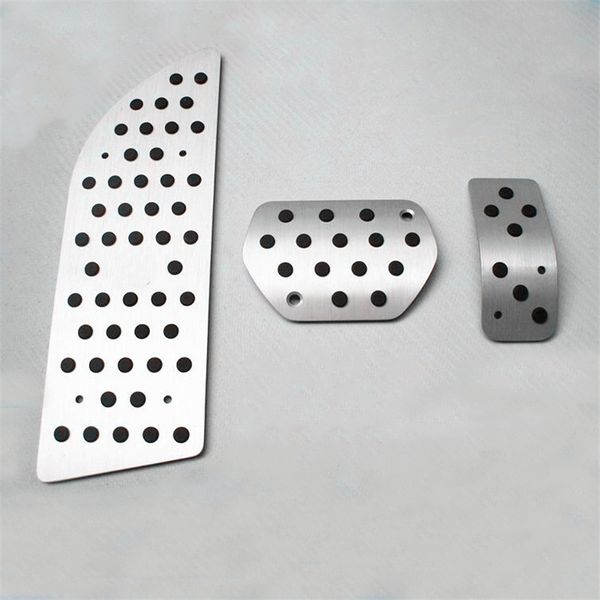 

car accessories for 301 accelerator/gas/brake/antiskid aluminium alloy pedals pad, footrest at non-slip pedal plate