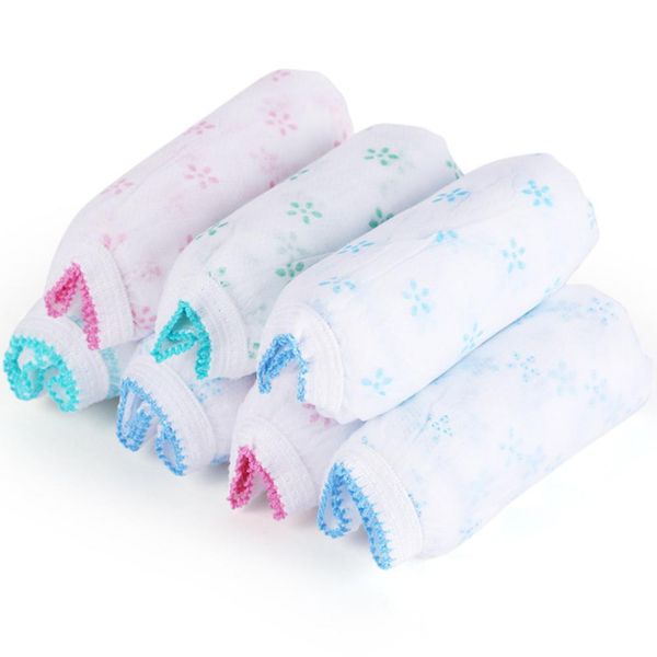 

7pcs disposable underwear maternal pregnant women postpartum waiting month supplies female large size cotton secure underwear, White