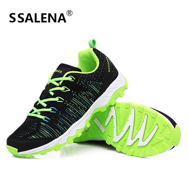 

men lace up hunting hiking shoes male mesh breathable jogging sport shoes men comfortable athletic mountain sneakers 51853
