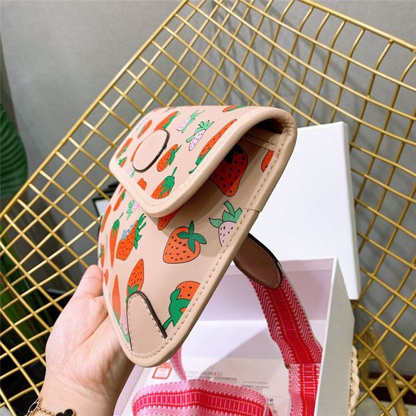 

women designer shoulder bag crossbody waist bag strawberry fashion cfy20040311