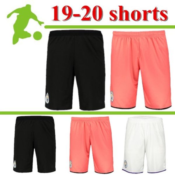 

19 20 soccer jersey city 2019 2020 g. jesus mahrez de bruyne kun aguero football shirt mendy man uniforms away manchester boy shorts, Black;red