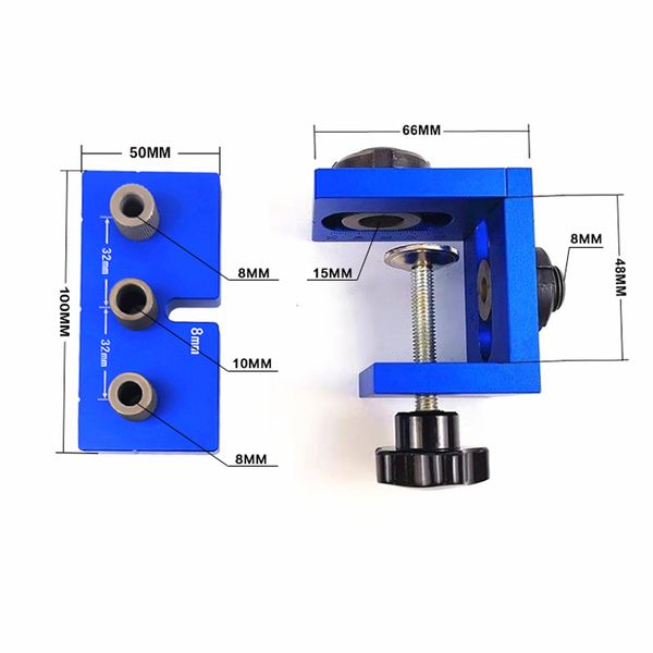 

woodworking pocket hole jig kit 3 in 1 step drilling dowelling jig set carpentry wood dowel drilling guide locator tool