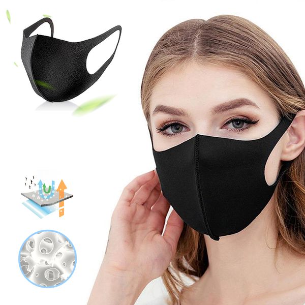 

sponge face mask washable dustproof masks masque breathable reusable mascherine anti smoke mask face shield mascarillas