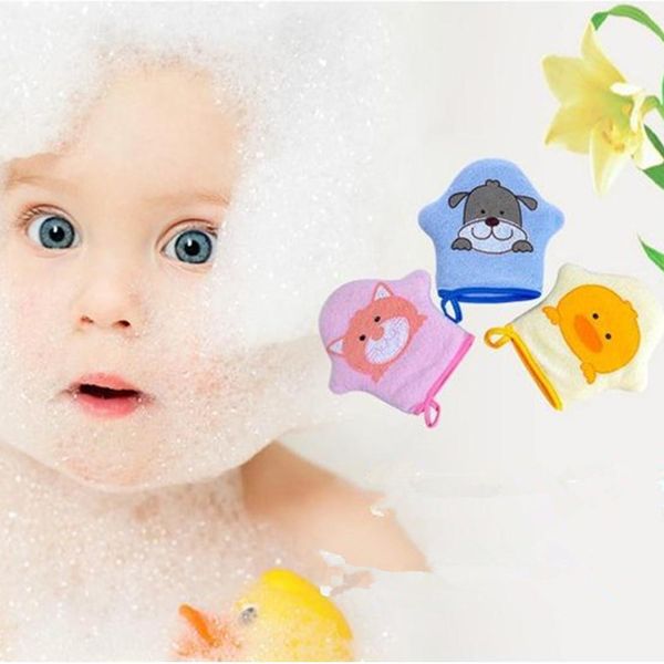 

children baby ultra-soft bath cotton baby bath supplies cartoon sponge artifact