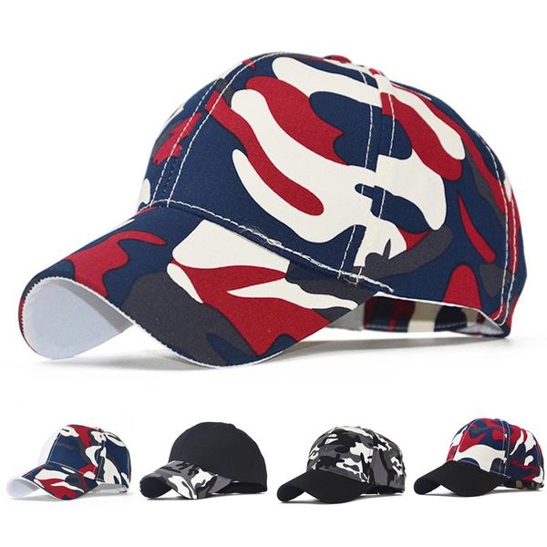 

baseball cap men women army camouflage camo cap casquette hat climbing cap hunting fishing desert hat gorra hombre, White