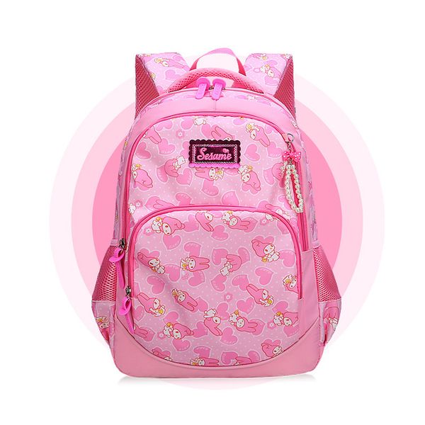 

new children school bags for girls waterproof cartoon printing backpacks kids book bag satchel knapsack mochila