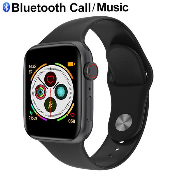 

smart watch 1.54 inch bluetooth call music health bracelet phone sms reminder heart rate sport band sleep monitor for android ios smartwatch