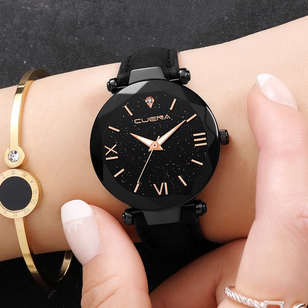 

fashion women 's leather band luxury watches women dress bracelet watch fashion 2019 analog quartz diamond wrist watch clock, Slivery;brown